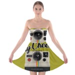 Say Cheese Strapless Bra Top Dress