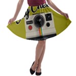 Say Cheese A-line Skater Skirt