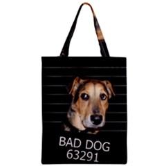 Bed Dog Zipper Classic Tote Bag by Valentinaart