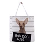 Bad dog Grocery Tote Bag