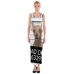 Bad dog Fitted Maxi Dress