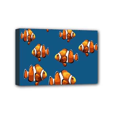 Clown Fish Mini Canvas 6  X 4  by Valentinaart