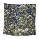 Floral Skies Square Tapestry (Large) View1