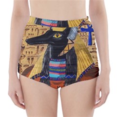 Anubis High-waisted Bikini Bottoms