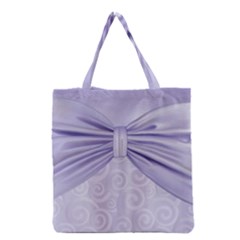 Ribbon Purple Sexy Grocery Tote Bag