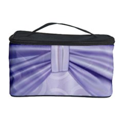 Ribbon Purple Sexy Cosmetic Storage Case by Mariart