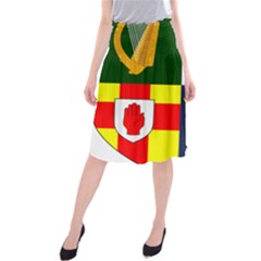 Arms Of Four Provinces Of Ireland  Midi Beach Skirt by abbeyz71