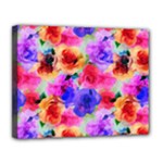 Floral Pattern Background Seamless Canvas 14  x 11 