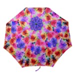 Floral Pattern Background Seamless Folding Umbrellas