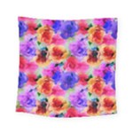 Floral Pattern Background Seamless Square Tapestry (Small)