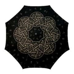 Witchcraft Symbols  Golf Umbrellas by Valentinaart
