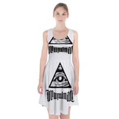 Illuminati Racerback Midi Dress by Valentinaart