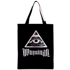 Illuminati Zipper Classic Tote Bag by Valentinaart