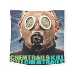 Chemtrails Square Tapestry (small) by RakeClag