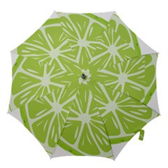 Gerald Lime Green Hook Handle Umbrellas (medium) by Mariart