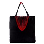 Normal Field Of An Elliptic Paraboloid Red Grocery Tote Bag