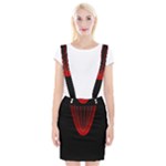 Normal Field Of An Elliptic Paraboloid Red Braces Suspender Skirt