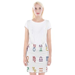 Twelve Signs Zodiac Color Star Braces Suspender Skirt by Mariart