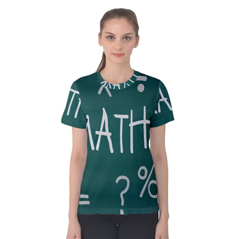 Maths School Multiplication Additional Shares Women s Cotton Tee by Mariart