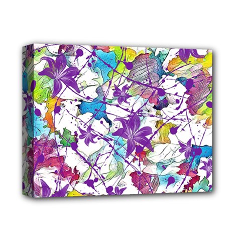 Lilac Lillys Deluxe Canvas 14  X 11  by designworld65