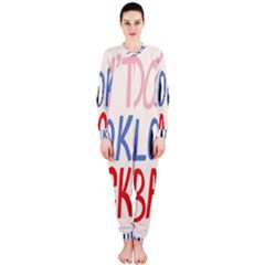 Don t Look Back Big Eye Pink Red Blue Sexy Onepiece Jumpsuit (ladies) 