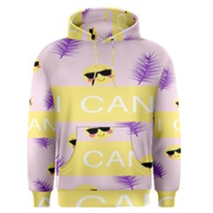 I Can Purple Face Smile Mask Tree Yellow Men s Pullover Hoodie by Mariart