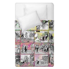 Comic Book  Duvet Cover Double Side (single Size) by Valentinaart