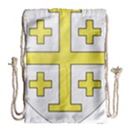 The Arms of the Kingdom of Jerusalem Drawstring Bag (Large)