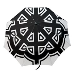 Celtic Cross Folding Umbrellas by abbeyz71