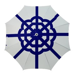 Celtic Cross  Golf Umbrellas by abbeyz71