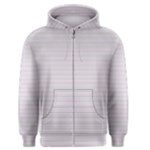 Decorative lines pattern Men s Zipper Hoodie