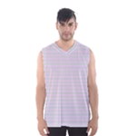 Decorative lines pattern Men s Basketball Tank Top