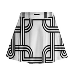 Macedonian Cross Mini Flare Skirt by abbeyz71