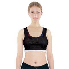 Dance Is Life Sports Bra With Pocket by Valentinaart