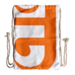 Om Symbol in Jainism  Drawstring Bag (Large)