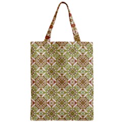 Colorful Stylized Floral Boho Classic Tote Bag by dflcprints