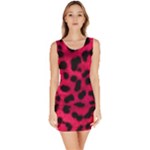 Leopard Skin Sleeveless Bodycon Dress