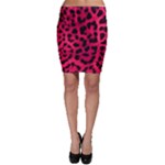 Leopard Skin Bodycon Skirt