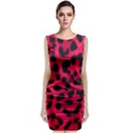 Leopard Skin Classic Sleeveless Midi Dress