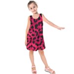 Leopard Skin Kids  Sleeveless Dress