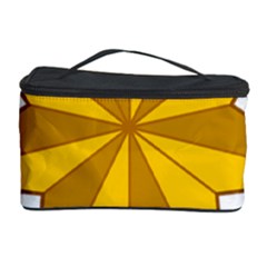 Star Yellow Blue Cosmetic Storage Case