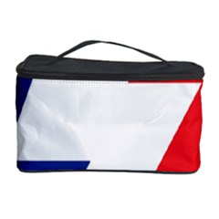Three Colors Blue White Line Star Cosmetic Storage Case by Mariart