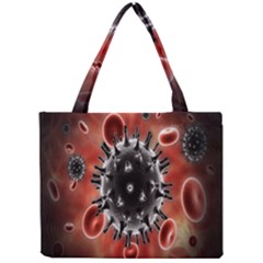 Cancel Cells Broken Bacteria Virus Bold Mini Tote Bag by Mariart