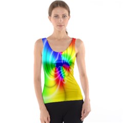 Complex Orange Red Pink Hole Yellow Green Blue Tank Top