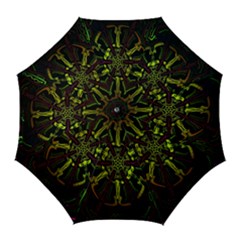 Inner Peace Star Space Rainbow Golf Umbrellas