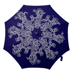 Leo Zodiac Star Hook Handle Umbrellas (large) by Mariart