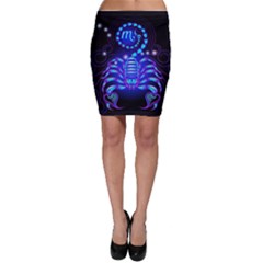 Sign Scorpio Zodiac Bodycon Skirt by Mariart
