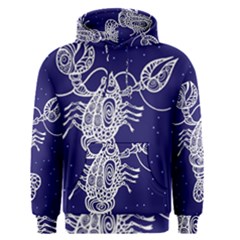 Cancer Zodiac Star Men s Pullover Hoodie by Mariart
