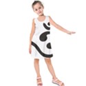 Bengali Om Symbol Kids  Sleeveless Dress View1