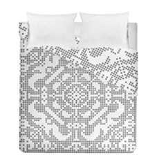 Mosaic Pattern Cyberscooty Museum Pattern Duvet Cover Double Side (full/ Double Size) by Nexatart